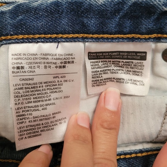 Levi’s White Oak Cone Denim Straight Leg Size 26 - Picture 7 of 10